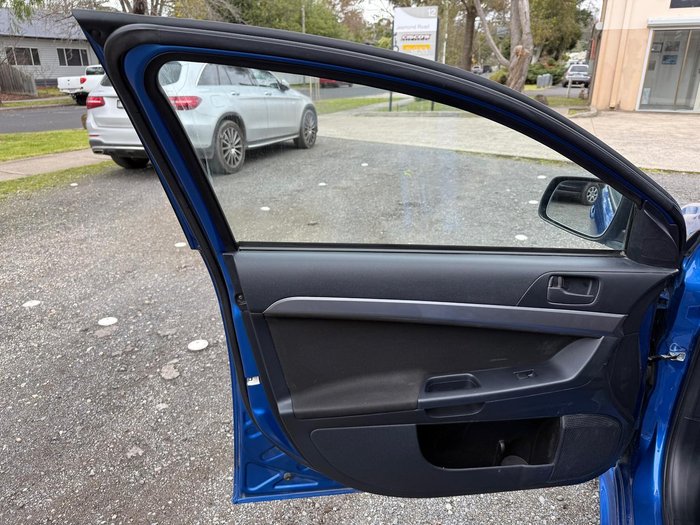 2010 Mitsubishi Lancer ES CJ MY10 Lightning Blue