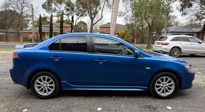 2010 Mitsubishi Lancer ES CJ MY10 Lightning Blue