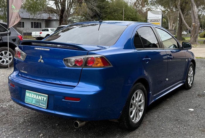 2010 Mitsubishi Lancer ES CJ MY10 Lightning Blue