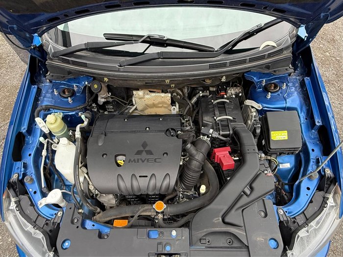 2010 Mitsubishi Lancer ES CJ MY10 Lightning Blue