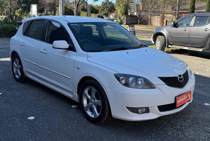 2006 Mazda 3 Maxx Sport BK Series 1 Artic White