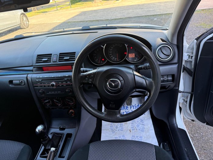 2006 Mazda 3 Maxx Sport BK Series 1 Artic White