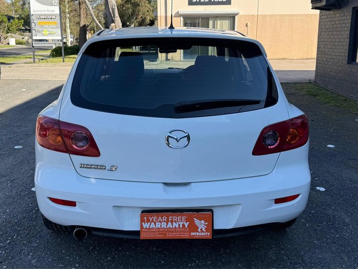 2006 Mazda 3 Maxx Sport BK Series 1 Artic White