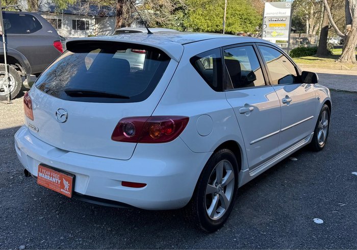 2006 Mazda 3 Maxx Sport BK Series 1 Artic White