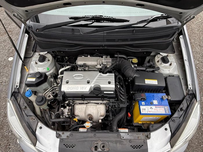 2007 Kia Rio LX JB MY07 Polar Silver