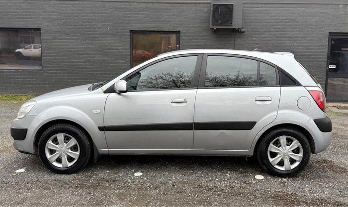 2007 Kia Rio LX JB MY07 Polar Silver