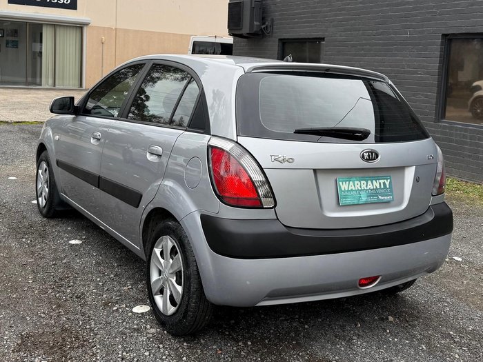 2007 Kia Rio LX JB MY07 Polar Silver