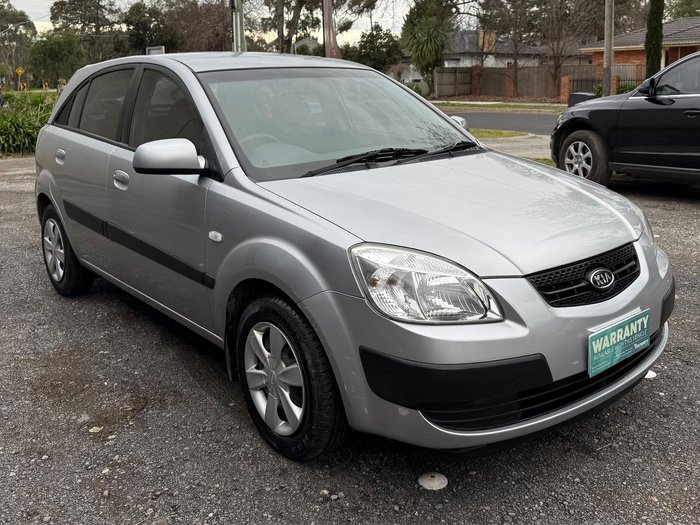 2007 Kia Rio LX JB MY07 Polar Silver