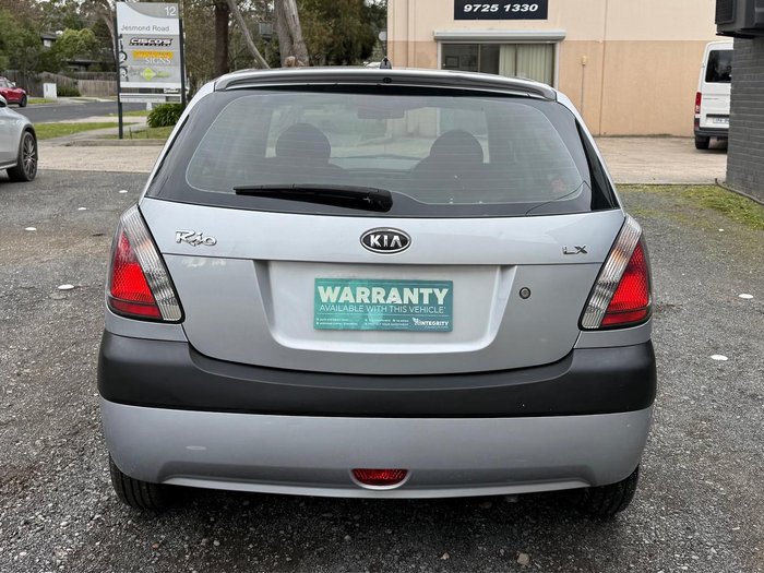 2007 Kia Rio LX JB MY07 Polar Silver