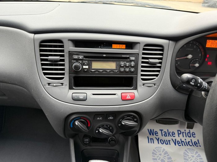 2007 Kia Rio LX JB MY07 Polar Silver