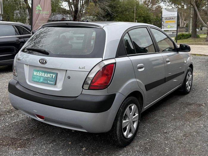 2007 Kia Rio LX JB MY07 Polar Silver