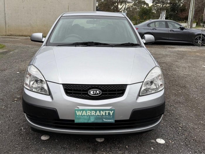 2007 Kia Rio LX JB MY07 Polar Silver