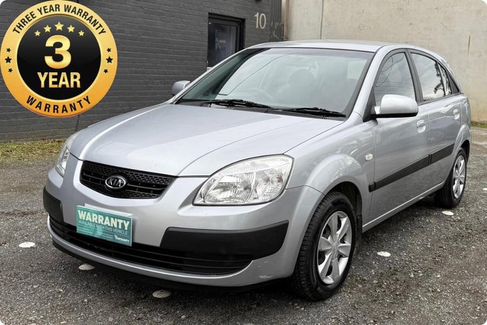 2007 Kia Rio LX JB MY07 Polar Silver