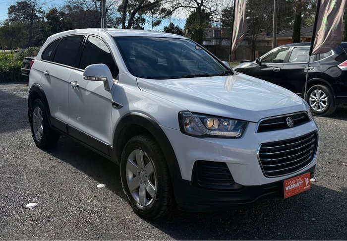 2016 Holden Captiva LS CG MY16 Summit White