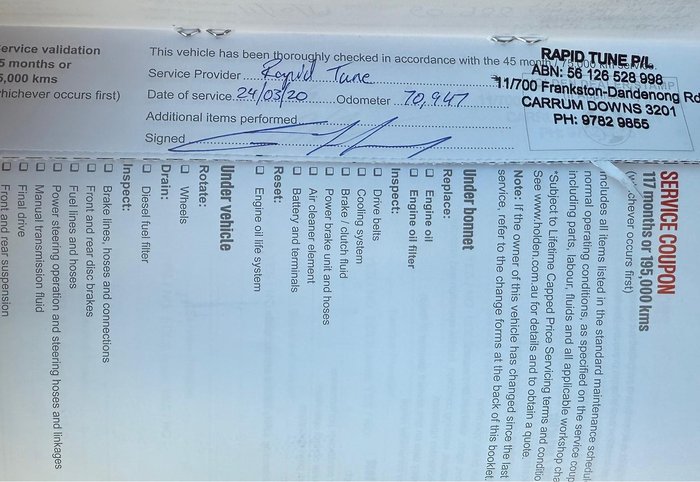 2016 Holden Captiva LS CG MY16 Summit White