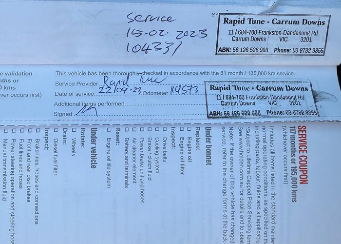 2016 Holden Captiva LS CG MY16 Summit White