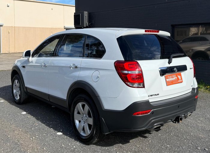 2016 Holden Captiva LS CG MY16 Summit White