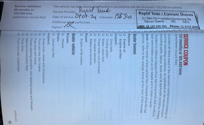 2016 Holden Captiva LS CG MY16 Summit White