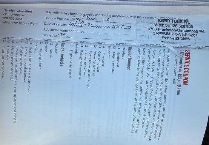 2016 Holden Captiva LS CG MY16 Summit White