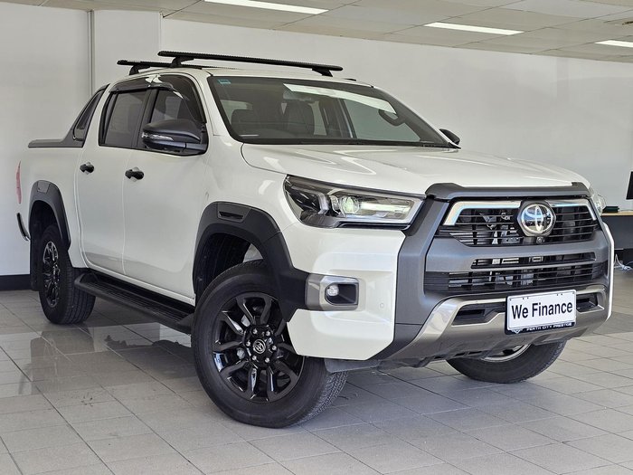 2022 Toyota Hilux Rogue GUN126R 4X4 Dual Range White