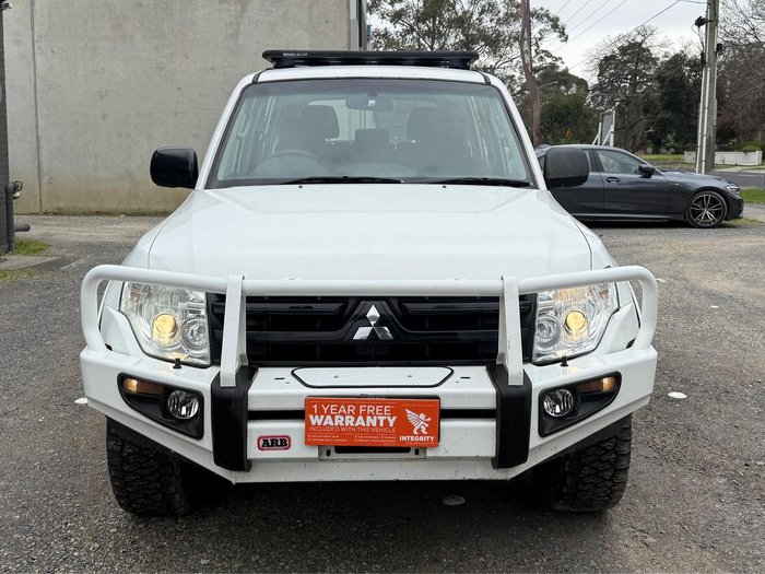 2011 Mitsubishi Pajero GL NT MY11 4X4 White