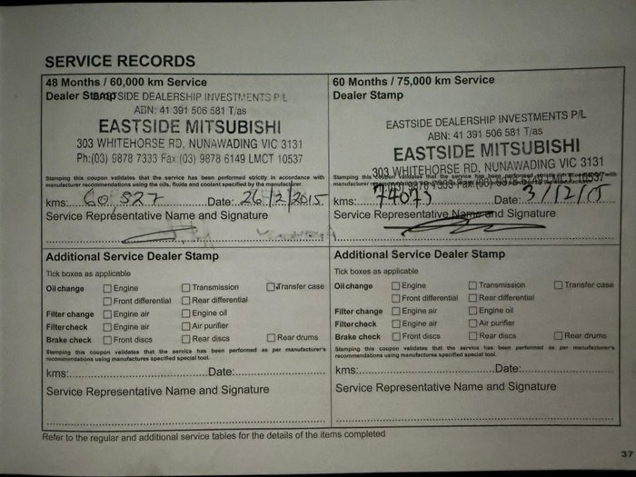 2011 Mitsubishi Pajero GL NT MY11 4X4 White