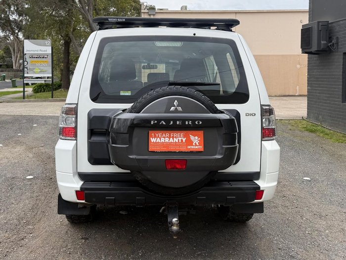 2011 Mitsubishi Pajero GL NT MY11 4X4 White