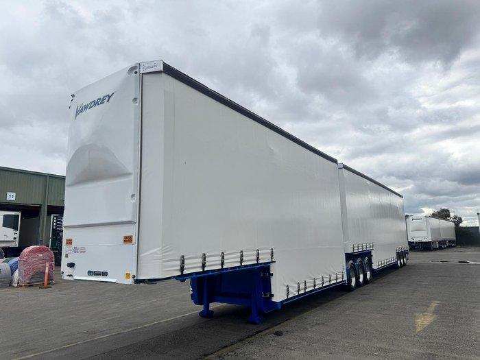 2018 Vawdrey St3 36 Pallet 4.6 Double Drop Deck Full Mezz