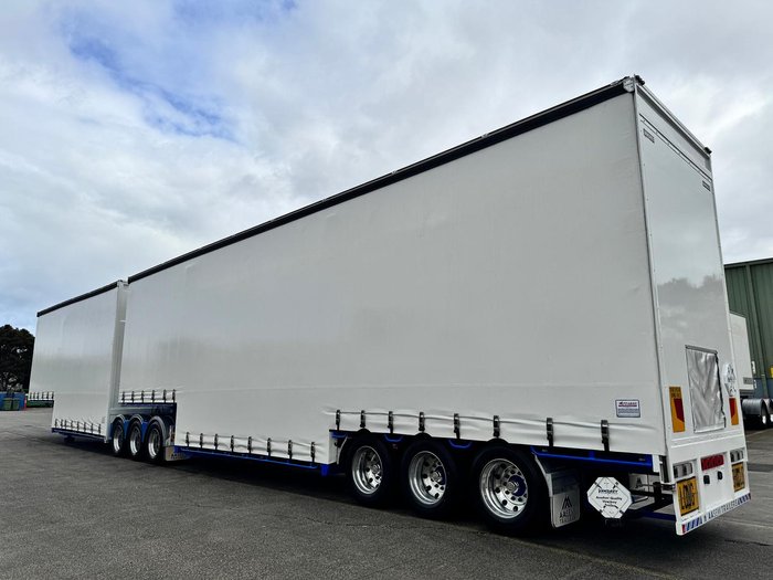 2018 Vawdrey St3 36 Pallet 4.6 Double Drop Deck Full Mezz