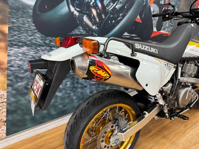 2015 Suzuki DR650SE WHITE/GOLD
