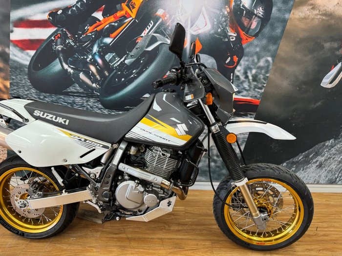 2015 Suzuki DR650SE WHITE/GOLD