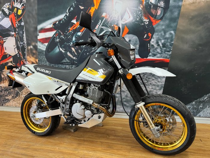 2015 Suzuki DR650SE WHITE/GOLD