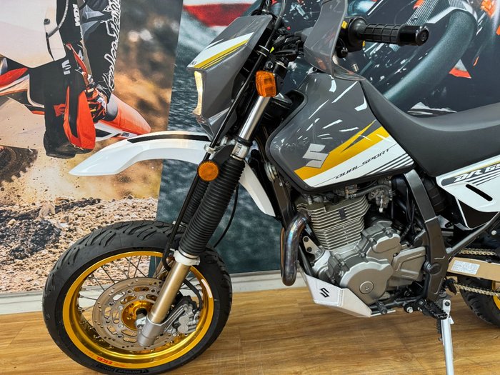 2015 Suzuki DR650SE WHITE/GOLD