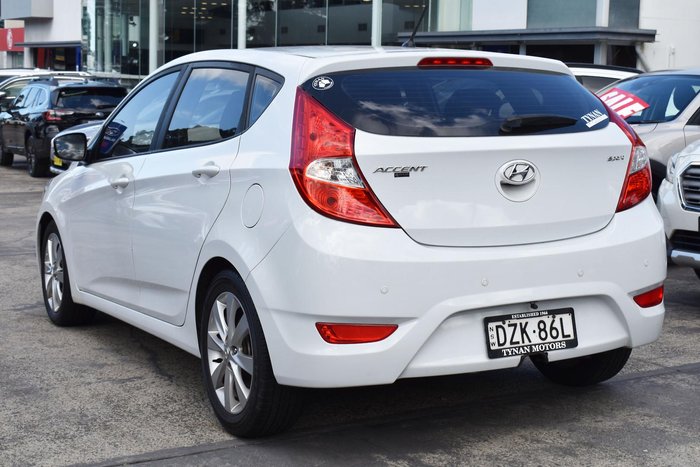 2018 Hyundai Accent Sport RB6 MY19 Chalk White