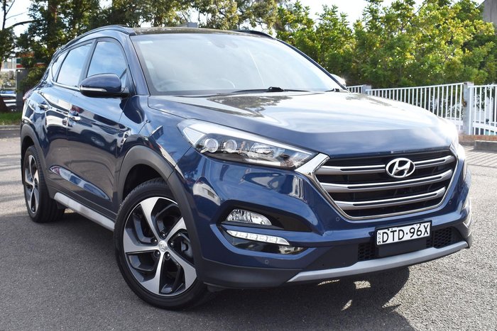 2017 Hyundai Tucson Highlander TLe MY17 AWD Blue