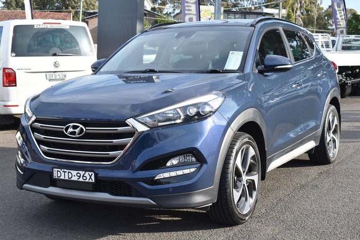 2017 Hyundai Tucson Highlander TLe MY17 AWD Blue