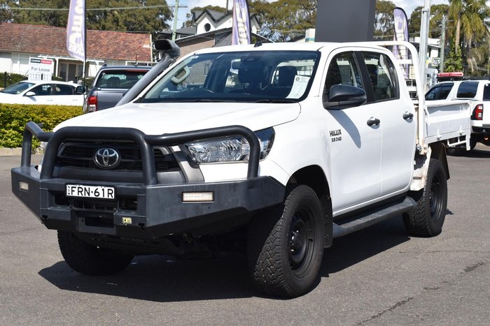 2021 Toyota Hilux SR GUN126R 4X4 Dual Range Glacier White