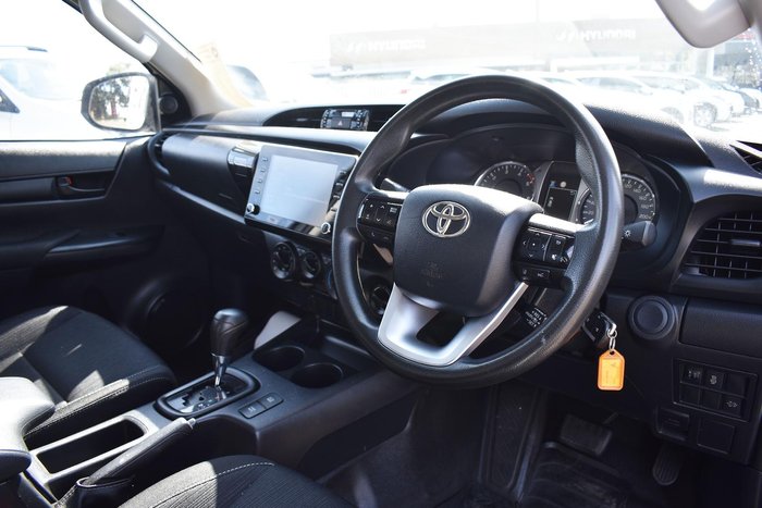 2021 Toyota Hilux SR GUN126R 4X4 Dual Range Glacier White