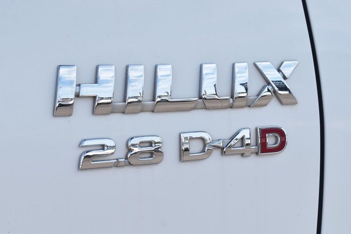 2021 Toyota Hilux SR GUN126R 4X4 Dual Range Glacier White