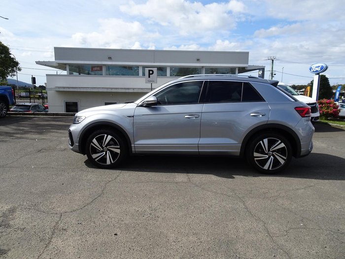 2024 Volkswagen T-Roc 140TSI R-Line D11 MY24 Four Wheel Drive Pyrite Silver