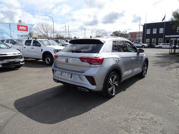 2024 Volkswagen T-Roc 140TSI R-Line D11 MY24 Four Wheel Drive Pyrite Silver