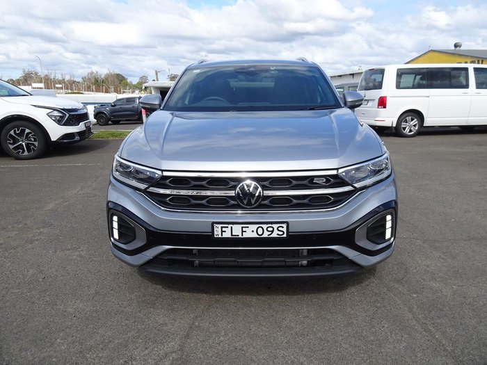 2024 Volkswagen T-Roc 140TSI R-Line D11 MY24 Four Wheel Drive Pyrite Silver