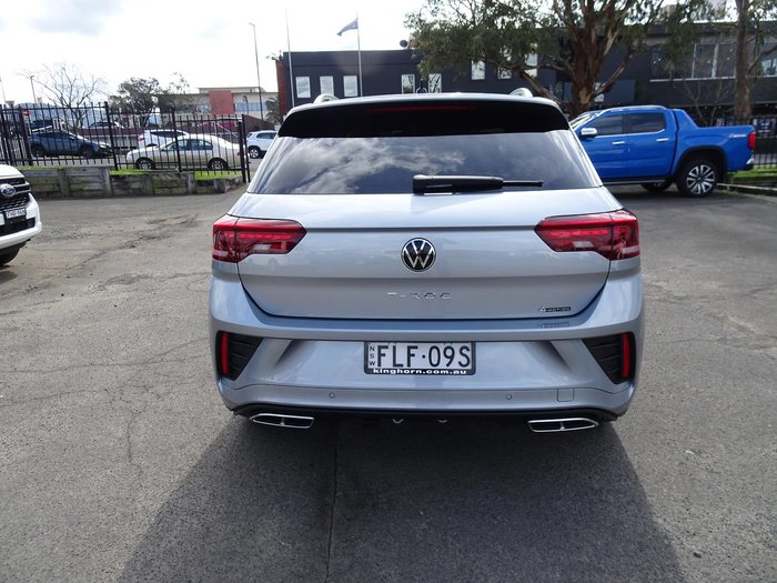 2024 Volkswagen T-Roc 140TSI R-Line D11 MY24 Four Wheel Drive Pyrite Silver