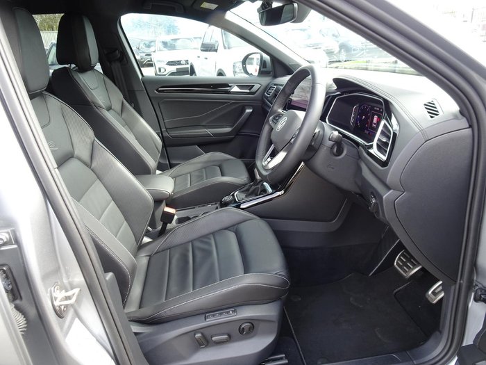 2024 Volkswagen T-Roc 140TSI R-Line D11 MY24 Four Wheel Drive Pyrite Silver