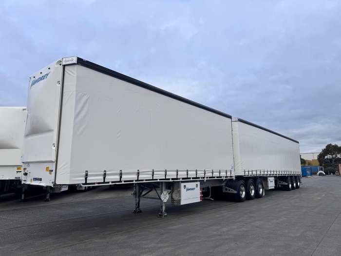 2018 Vawdrey 36 Pallet Sd B Double Fork Lift Floor, Rear Doors