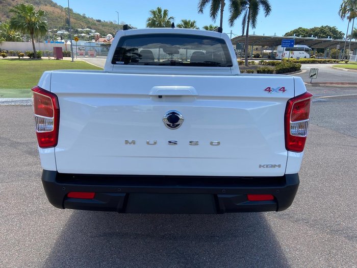 2025 KGM Musso Advance Q261 MY26 4X4 Dual Range Pearl White