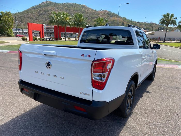 2025 KGM Musso Advance Q261 MY26 4X4 Dual Range Pearl White