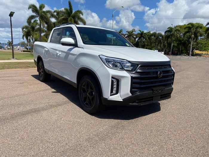 2025 KGM Musso Advance Q261 MY26 4X4 Dual Range Pearl White