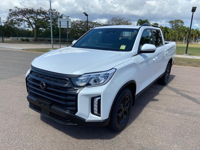 2025 KGM Musso Advance Q261 MY26 4X4 Dual Range Pearl White