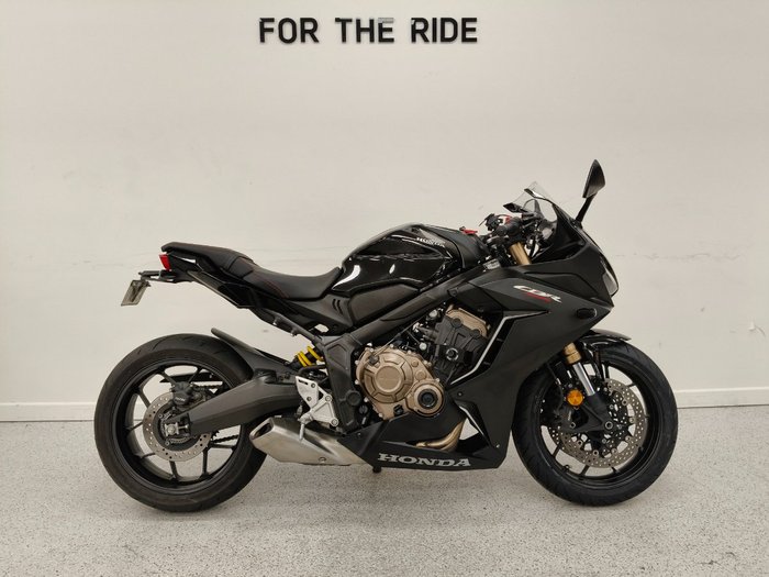 2021 Honda CBR650R Black